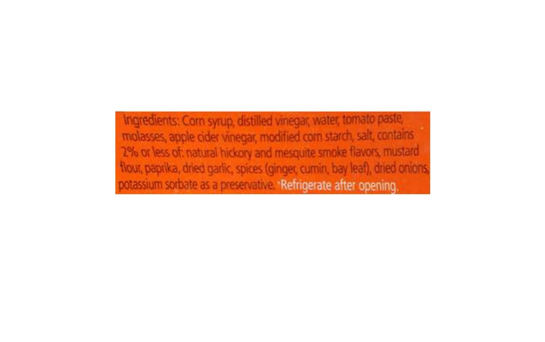 American Garden BBQ Sauce Original    Plastic Bottle  510 grams